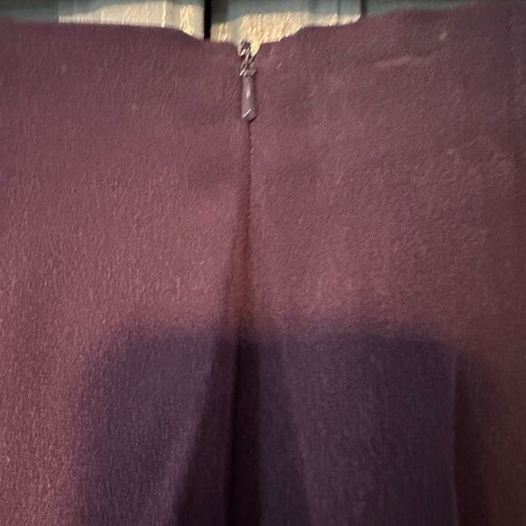 Dana Buchanan Petites Silk Suit Purple - Picture 9 of 11